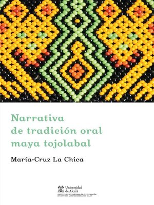 cover image of Narrativa de tradición oral maya tojolabal